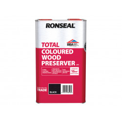 Ronseal 38593 Trade Total Wood Preserver Black 5 litre