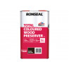 Ronseal 38590 Trade Total Wood Preserver Dark Brown 5 litre