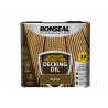 Ronseal 37295 Ultimate Protection Decking Oil Dark Oak 5 litre