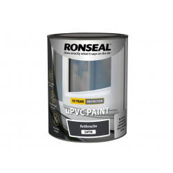 Ronseal 39391 uPVC Paint Anthracite Satin 750ml