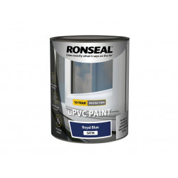 Ronseal 39390 uPVC Paint Royal Blue Satin 750ml