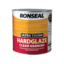 Ronseal 09054 Ultra Tough Hardglaze Internal Clear Gloss Varnish 750ml