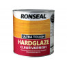 Ronseal 09054 Ultra Tough Hardglaze Internal Clear Gloss Varnish 750ml