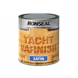 Ronseal 34909 Exterior Yacht Varnish Satin 2.5 litre