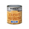 Ronseal 34909 Exterior Yacht Varnish Satin 2.5 litre