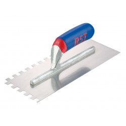 R.S.T. RTR8002 Notched Trowel Square 6mm² Soft Touch Handle 11 x 4.1/2in
