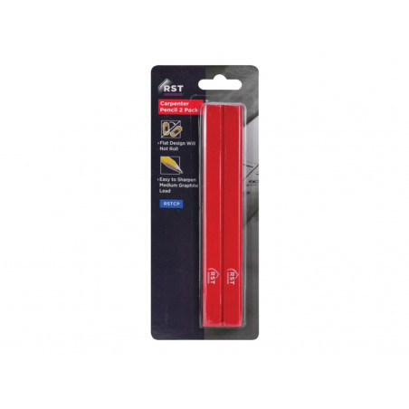 R.S.T. RSTCP Carpenter's Pencils (Pack 2)