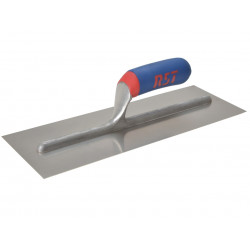 R.S.T. RTR13SSD Plasterer's Finishing Trowel Stainless Steel Soft Touch Handle 13 x 5in