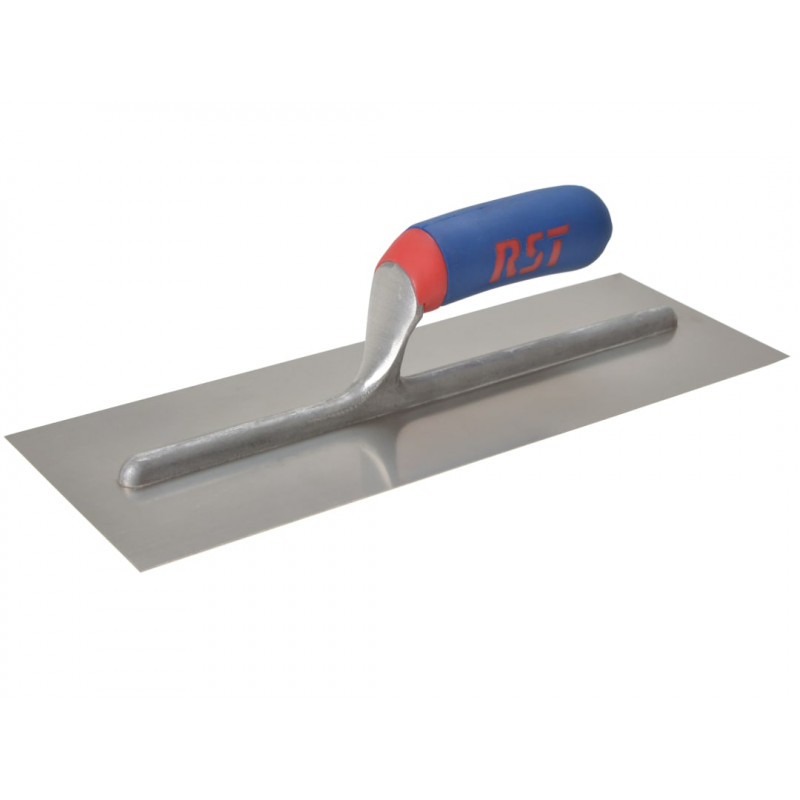 R.S.T. RTR13SSD Plasterer's Finishing Trowel Stainless Steel Soft Touch Handle 13 x 5in R.S.T. RTR13SSD Plasterer's Finishing Trowel Stainless Steel Soft Touch Handle 13 x 5in