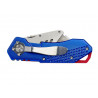 R.S.T. RSX336B Aluminium Blue Folding Knife