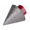 RUBI TILING TOOLS 06986 Conical Diamond Grinding Bit 2-35mm