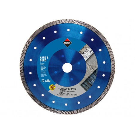 RUBI TILING TOOLS 31936 TVH200 SUPERPRO Diamond Blade 200mm