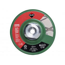 RUBI TILING TOOLS 32921 Diamond Flap Disc 115mm x 50/60 Grit