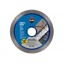 RUBI TILING TOOLS 32951 TVA 85 SUPERPRO Mini Turbo Viper Diamond Blade 85mm