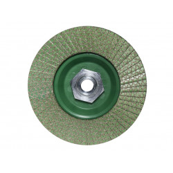 RUBI TILING TOOLS 32921 Diamond Flap Disc 115mm x 50/60 Grit