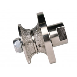 RUBI TILING TOOLS 52938 Full Bull Nose Round Edge Attachment M14