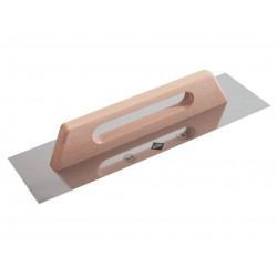 RUBI TILING TOOLS 65988 Steel Trowel Wooden Handle 19in
