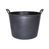 RUBI TILING TOOLS 88773 Nº. 3 FLEXTUB Plastic Tub Black 40 litre
