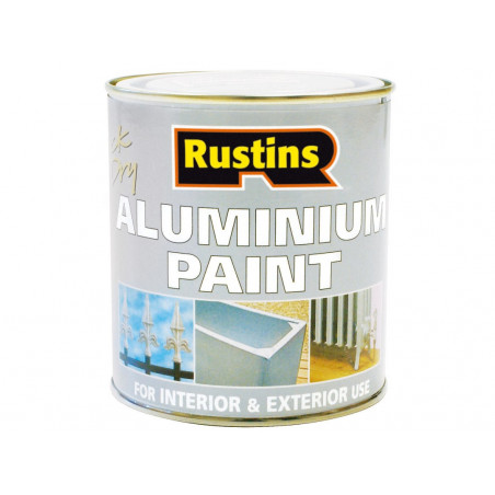 Rustins ALPTW500 Aluminium Paint 500ml