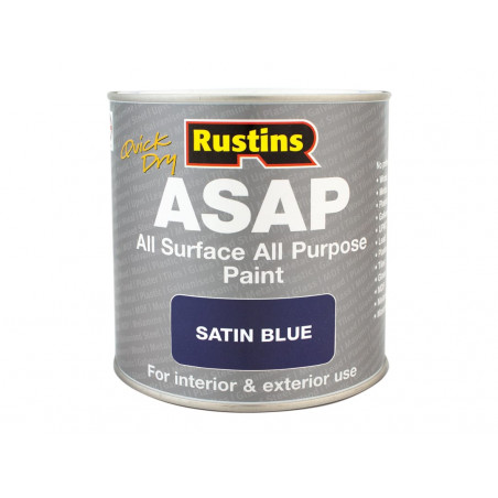 Rustins ASAPBU250 ASAP Paint Blue 250ml
