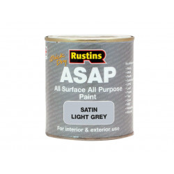 Rustins ASAPLG250 ASAP Paint Light Grey 250ml