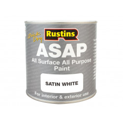 Rustins ASAPWH250 ASAP Paint White 250ml