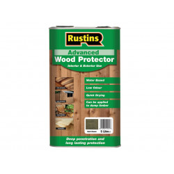 Rustins AWDB5000 Advanced Wood Preserver Dark Brown 5 litre
