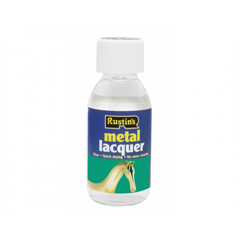 Rustins TRAL125 Metal Lacquer Clear 125ml Rustins TRAL125 Metal Lacquer Clear 125ml