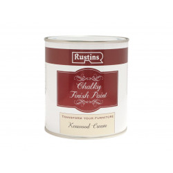 Rustins CHAPC250 Chalky Finish Paint Kenwood Cream 250ml
