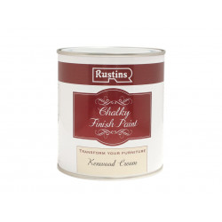 Rustins CHAPC500 Chalky Finish Paint Kenwood Cream 500ml