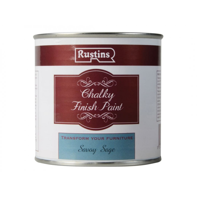 Rustins CHAPS250 Chalky Finish Paint Savoy Sage 250ml Rustins CHAPS250 Chalky Finish Paint Savoy Sage 250ml