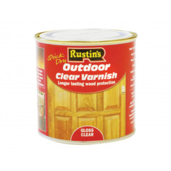 Rustins EAVG2500 Exterior Varnish Clear Gloss 2.5 litre