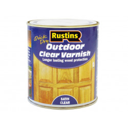 Rustins EAVS250 Exterior Varnish Satin 250ml