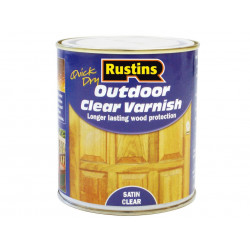 Rustins EAVS2500 Exterior Varnish Satin 2.5 litre