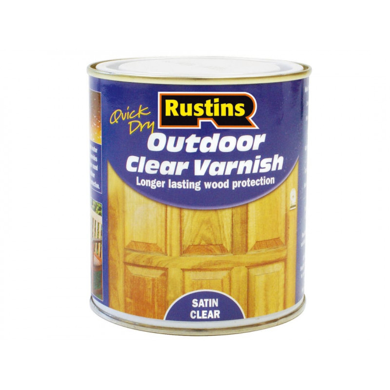 Rustins EAVS2500 Exterior Varnish Satin 2.5 litre Rustins EAVS2500 Exterior Varnish Satin 2.5 litre