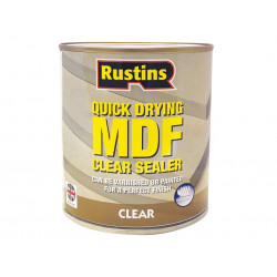 Rustins MDFS250 Quick Drying MDF Sealer Clear 250ml