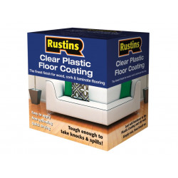 Rustins PCFK4000 Clear Plastic Floor Coating Kit Gloss 4 litre