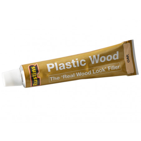 Rustins PWOATU Plastic Wood Tube Oak 20g