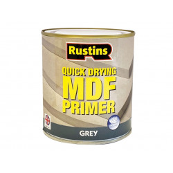 Rustins MDGP250 Quick Drying MDF Primer Grey 250ml