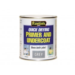 Rustins GYPU2500 Quick Dry Primer & Undercoat Grey 2.5 litre