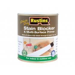 Rustins SBMP1000 Quick Dry Stain Block & Multi Surface Primer 1 litre