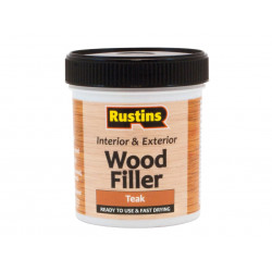 Rustins AWOOT250 Acrylic Wood Filler Teak 250ml