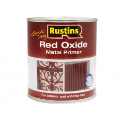 Rustins REDOW2500 Quick Dry Red Oxide Metal Primer 2.5 litre