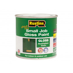 Rustins GPBGW250 Quick Dry Small Job Gloss Paint Buckingham Green 250ml