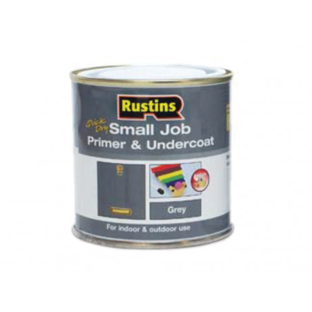 Rustins SGPU250 Small Job Primer & Undercoat Grey 250ml