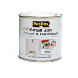 Rustins SWPU250 Small Job Primer & Undercoat White 250ml