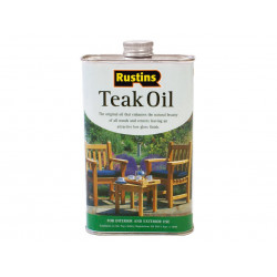 Rustins TEAK5000 Teak Oil 5 litre