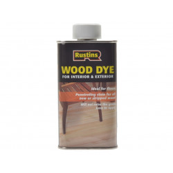 Rustins WDRM250 Wood Dye Red Mahogany 250ml