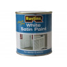 Rustins WHISW500 Quick Dry White Satin Paint 500ml