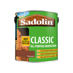 Sadolin 5012897 Classic Wood Protection Redwood 2.5 litre